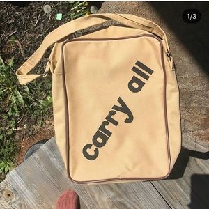 70s canvas bag
